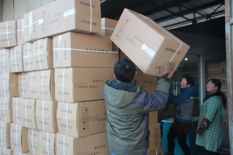 一臺(tái)臺(tái)打包好的殺蟲(chóng)燈