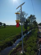 千畝水稻育種田應(yīng)用云飛殺蟲燈維持生態(tài)平衡